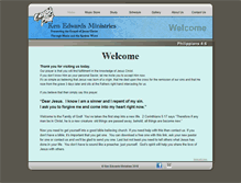 Tablet Screenshot of kenedwardsministries.com